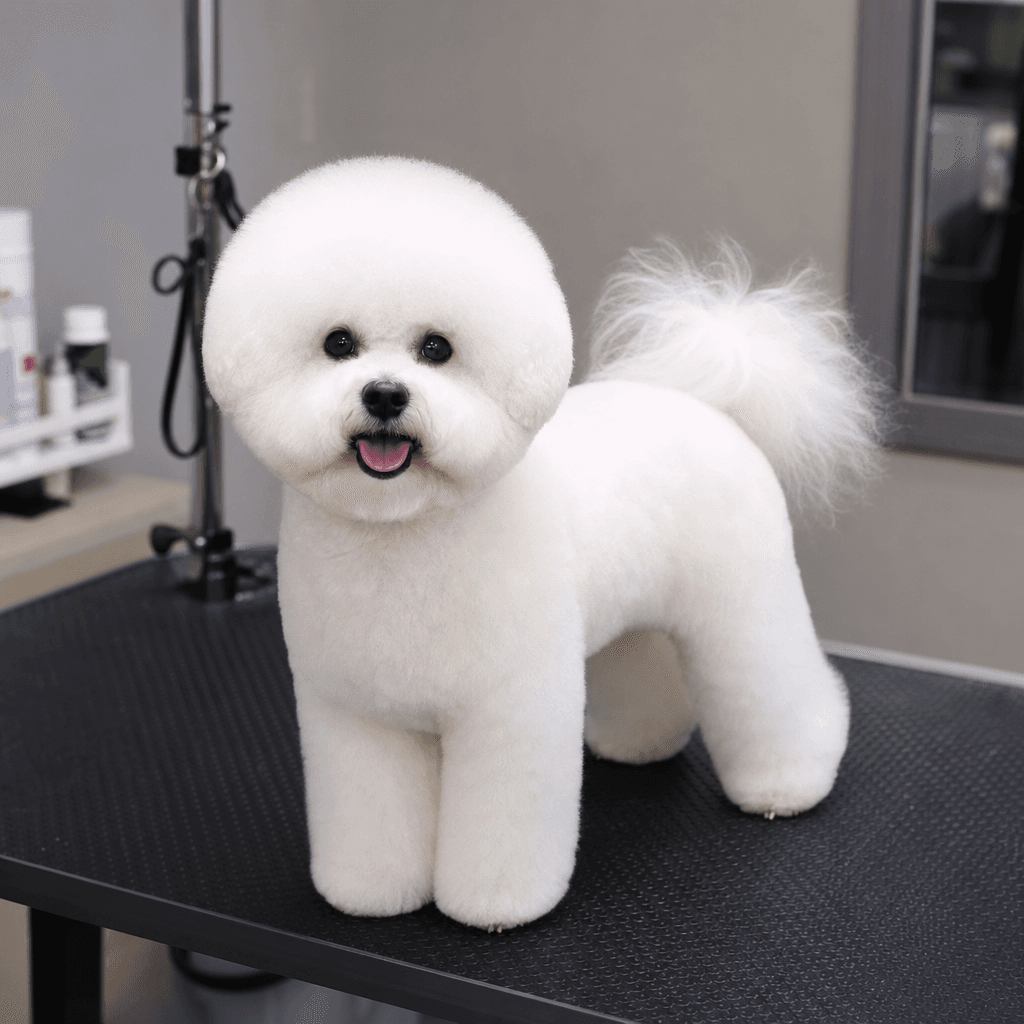 Cocker Spaniel after grooming